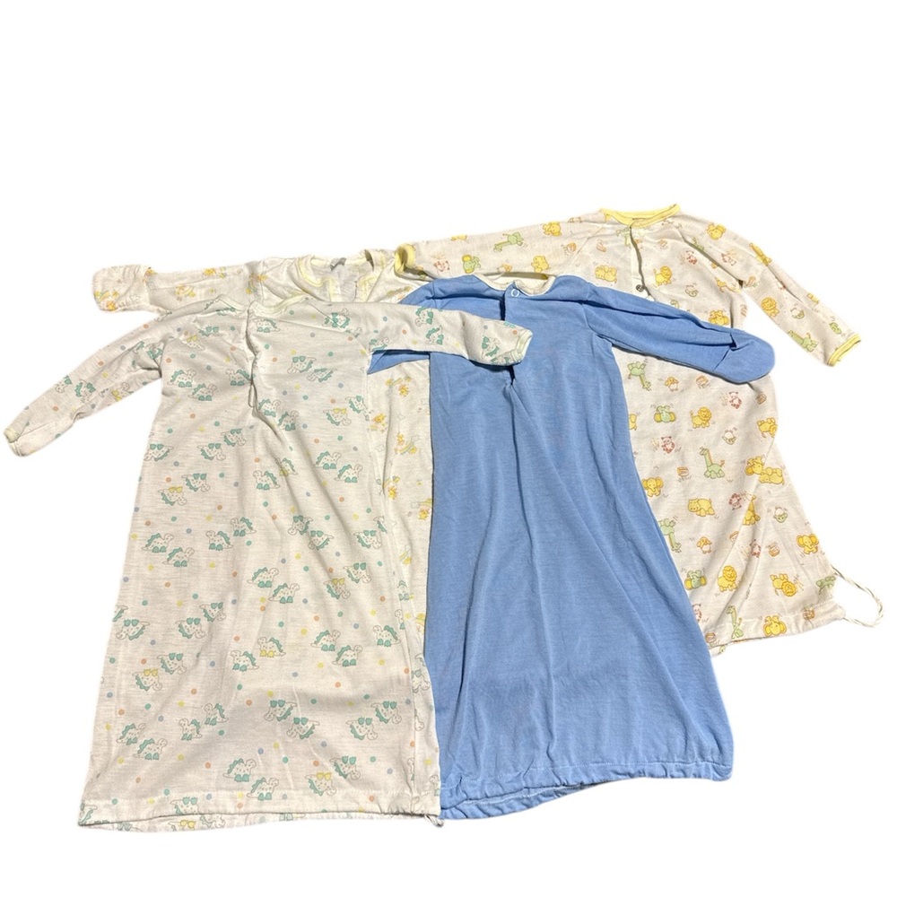 HUGE VTG 70s 80s Baby Layette Bundle 11pc Set